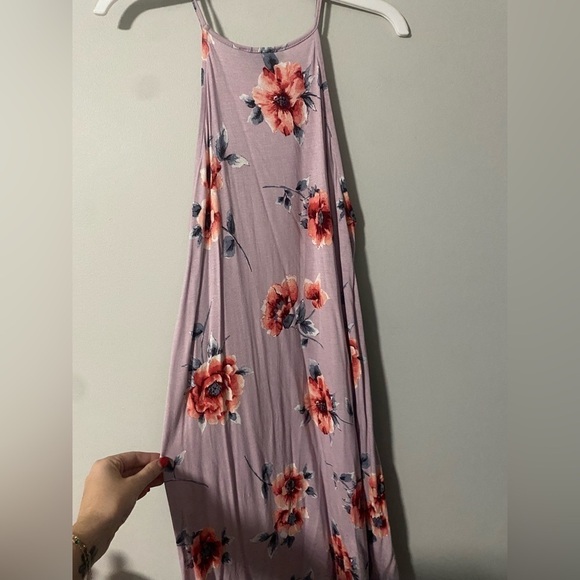 💕forever 21 floral halter top dress - Picture 5 of 5